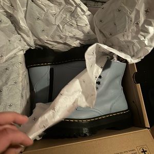 Dr. Martens Blue boots/SOLD $$ SOLD $$